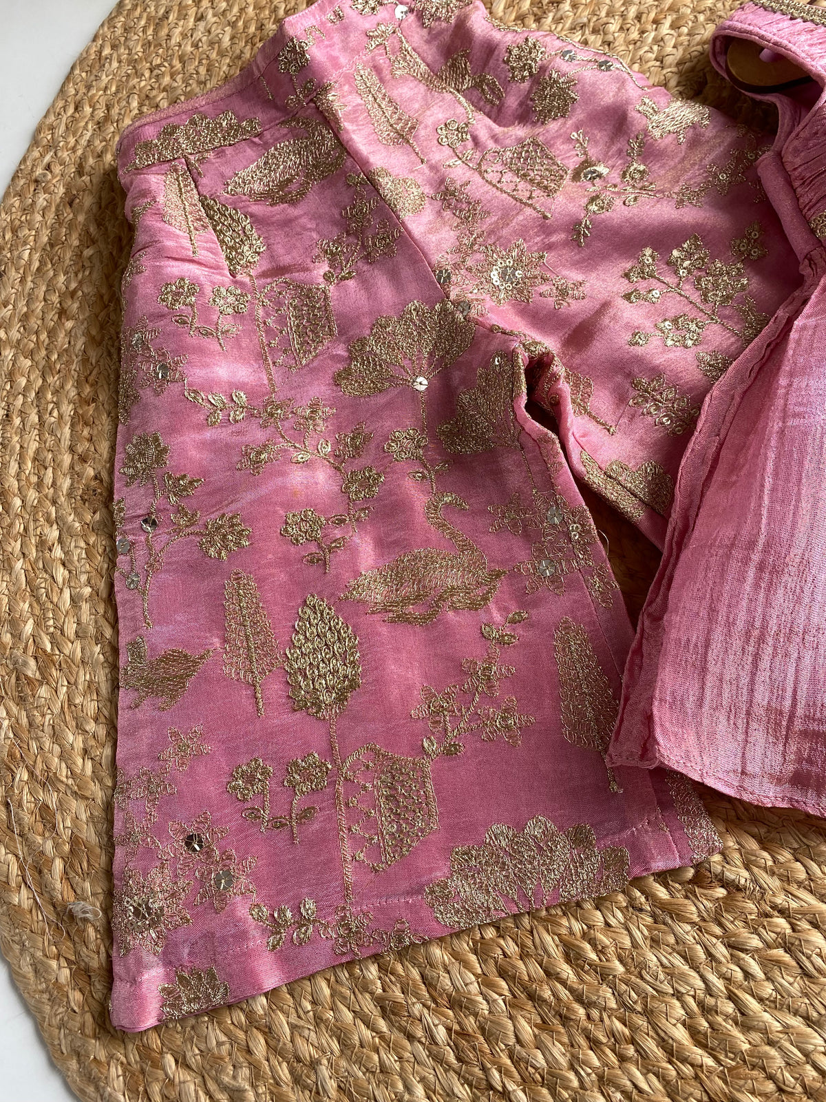 Sequence Embroidery Kurti with Pant and Dupatta in 3 Colors