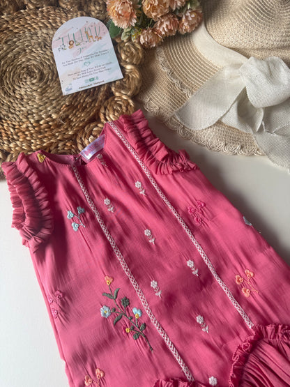 Frill Soft Mul cotton Frock