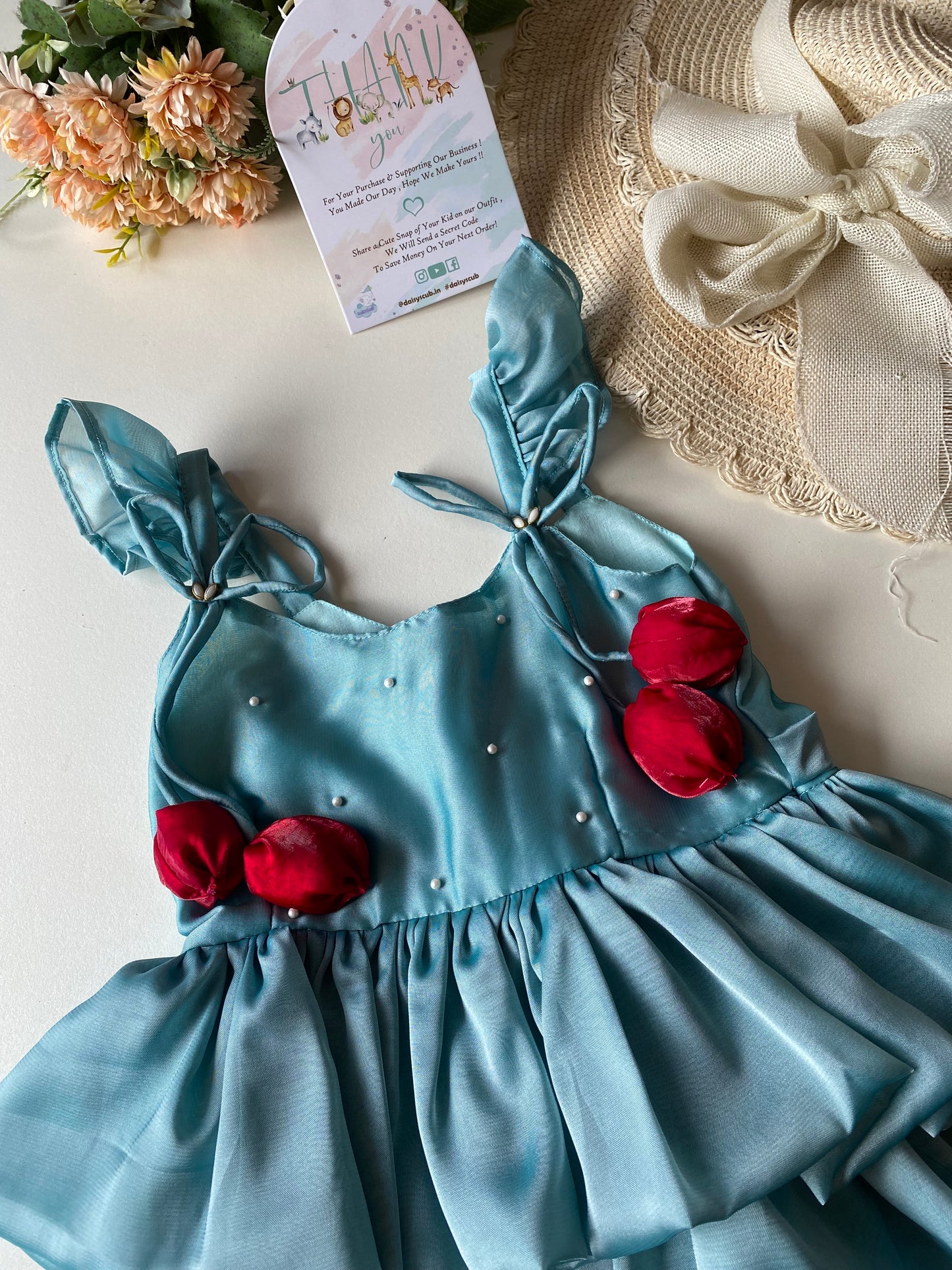 Two layered Tulip Designer Frock