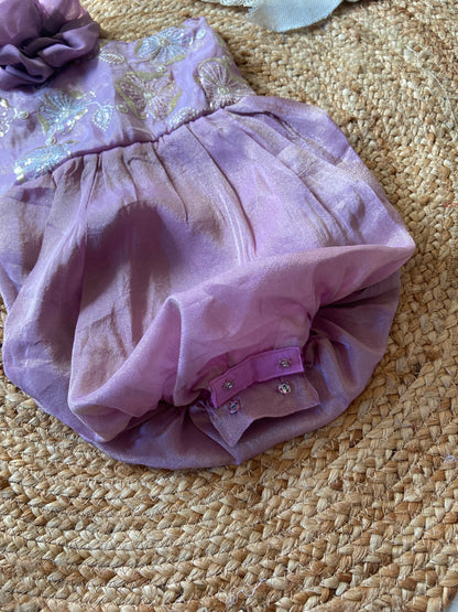 Tissue Lilac Romper