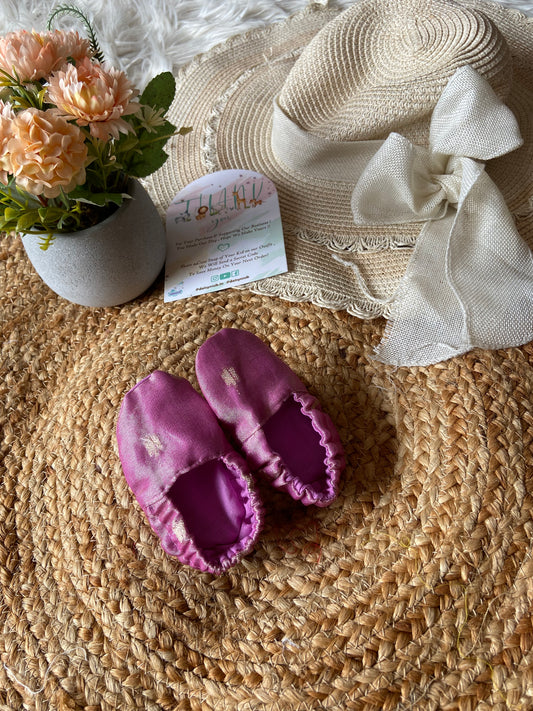 Pink Butti Tissue Shoes