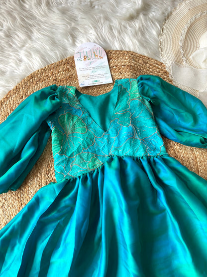 Peacock Chinnon A line Frock