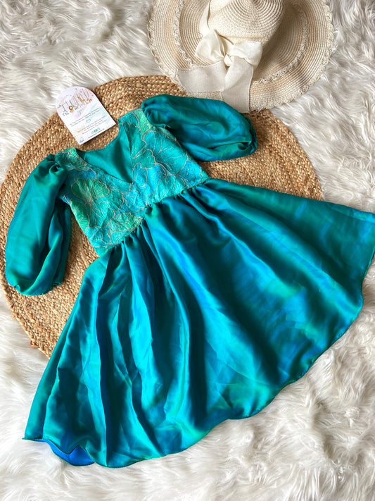 Peacock Chinnon A line Frock