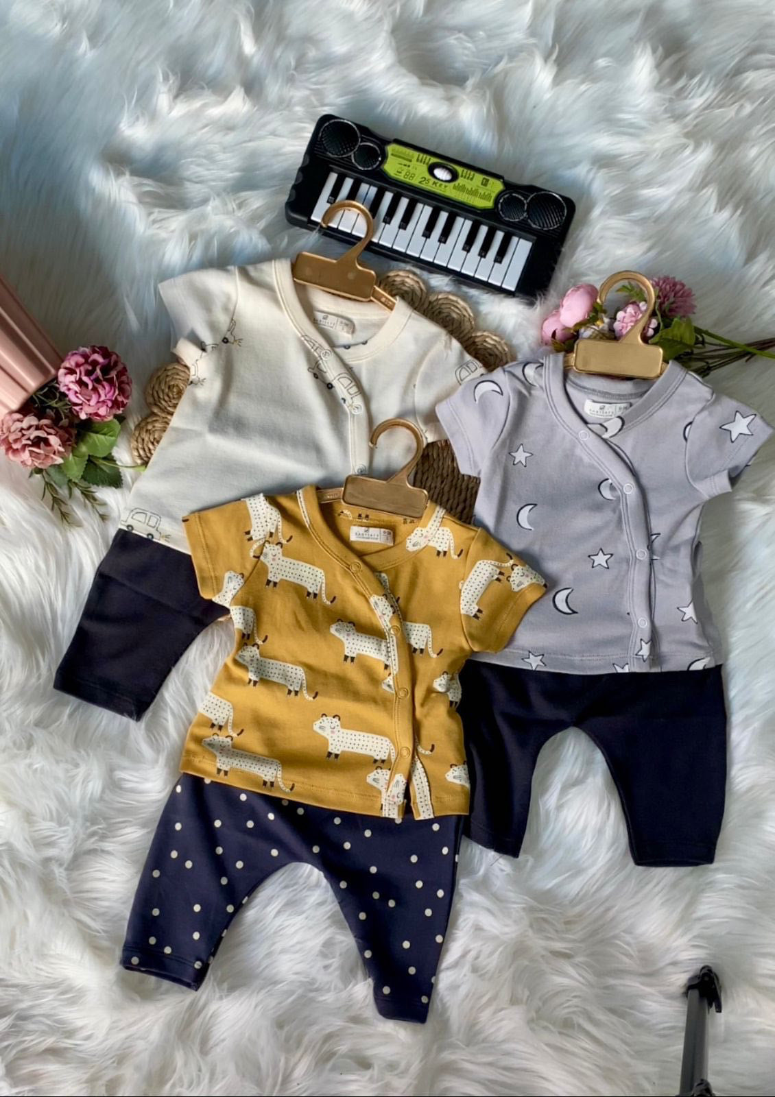 Unisex Jhabla Set ( Pack of 3 )