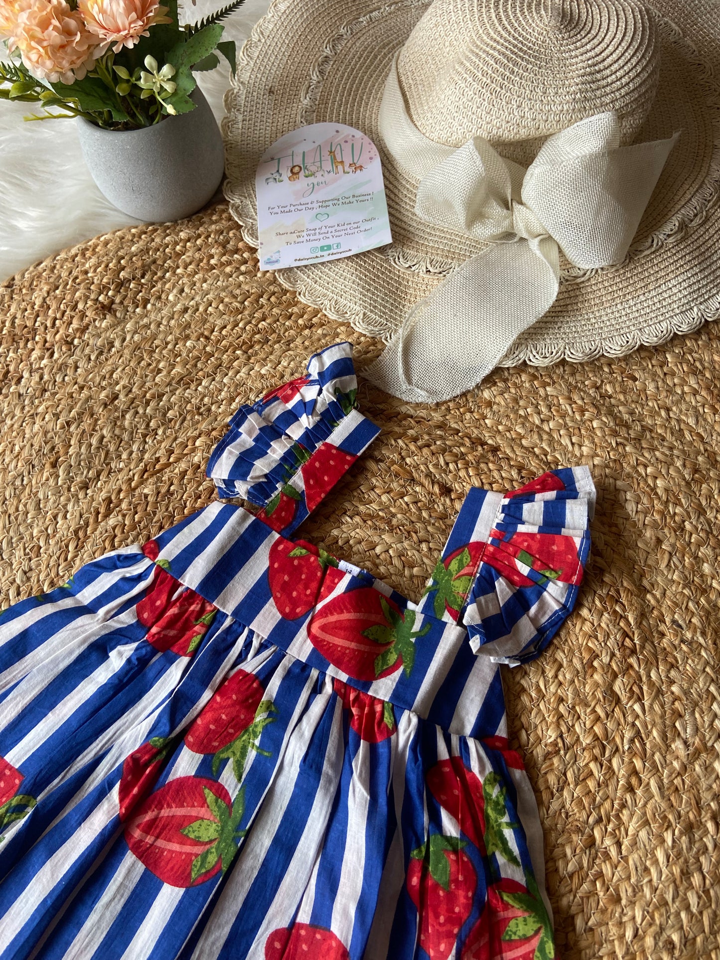Strawberry Striped Co/Ord Set