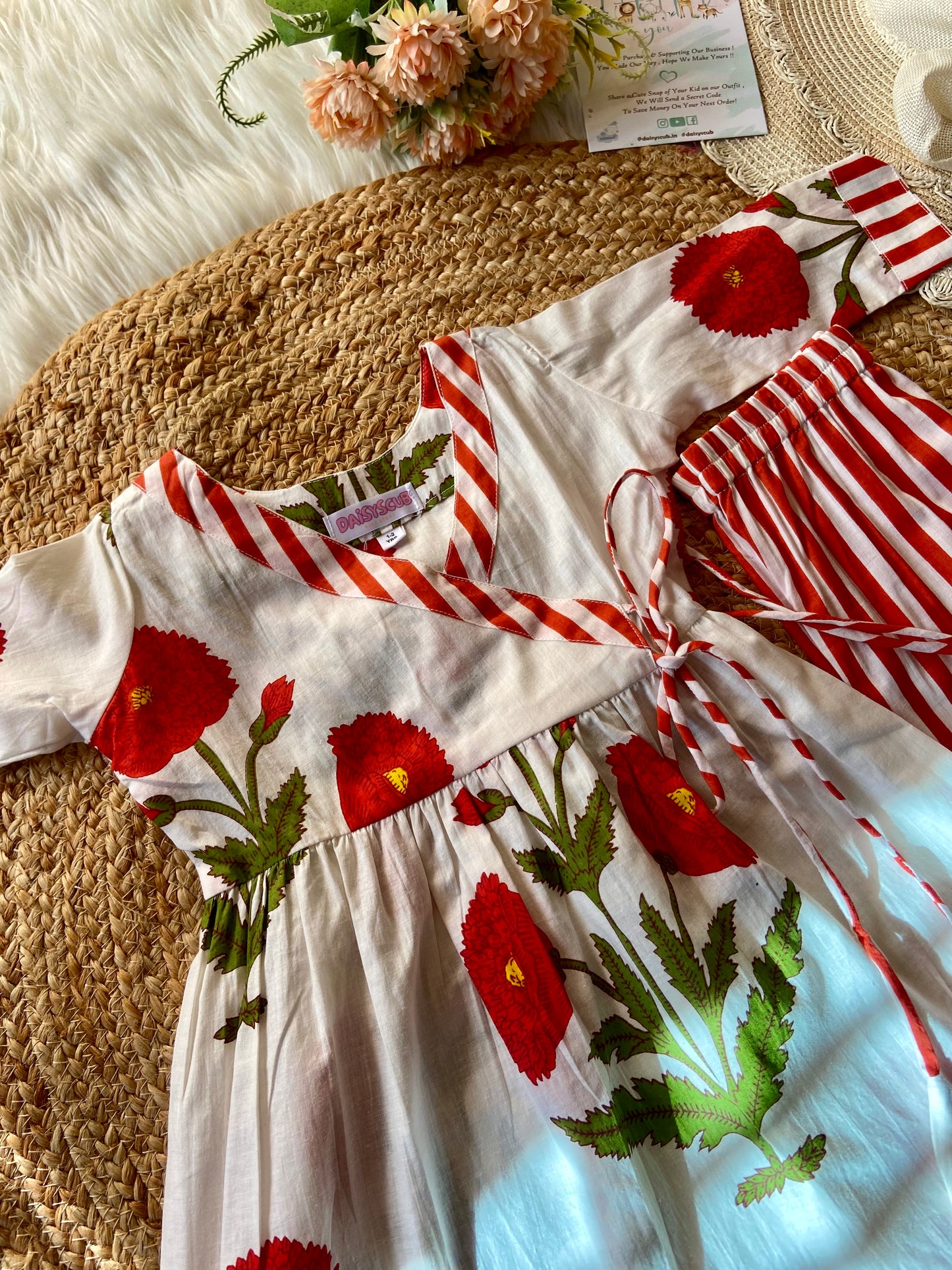 Mul Cotton Floral Anarkali in 2 Colours