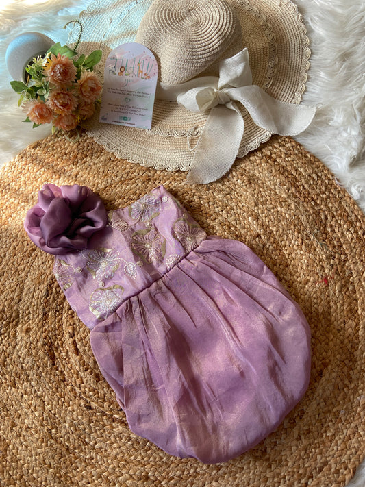 Tissue Lilac Romper