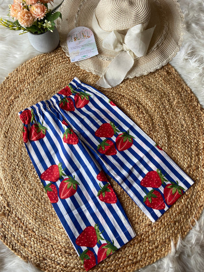 Strawberry Striped Co/Ord Set
