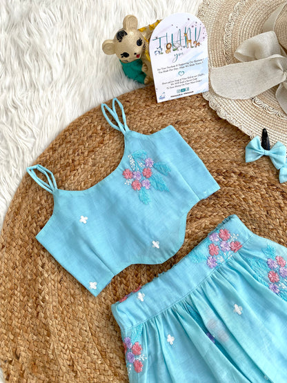 Mul Chanderi Designer Coord set