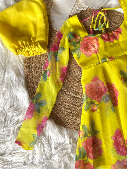 Jhanvi Kapoor Inspired Anarkali Set with Dupatta