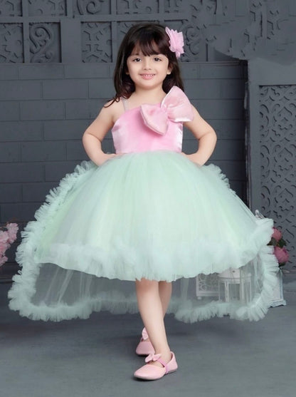 High-Low Party Wear Frock