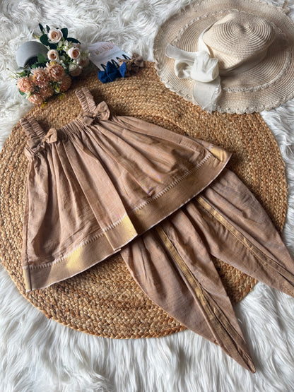 South Cotton Comfortable Coord Set - CREAM