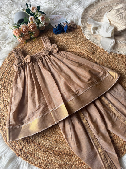 South Cotton Comfortable Coord Set - CREAM