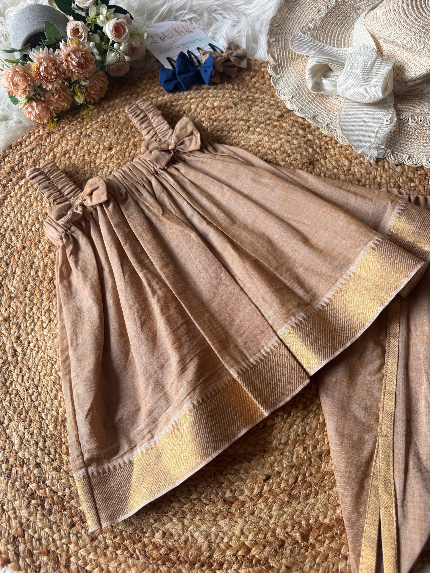 South Cotton Comfortable Coord Set - CREAM