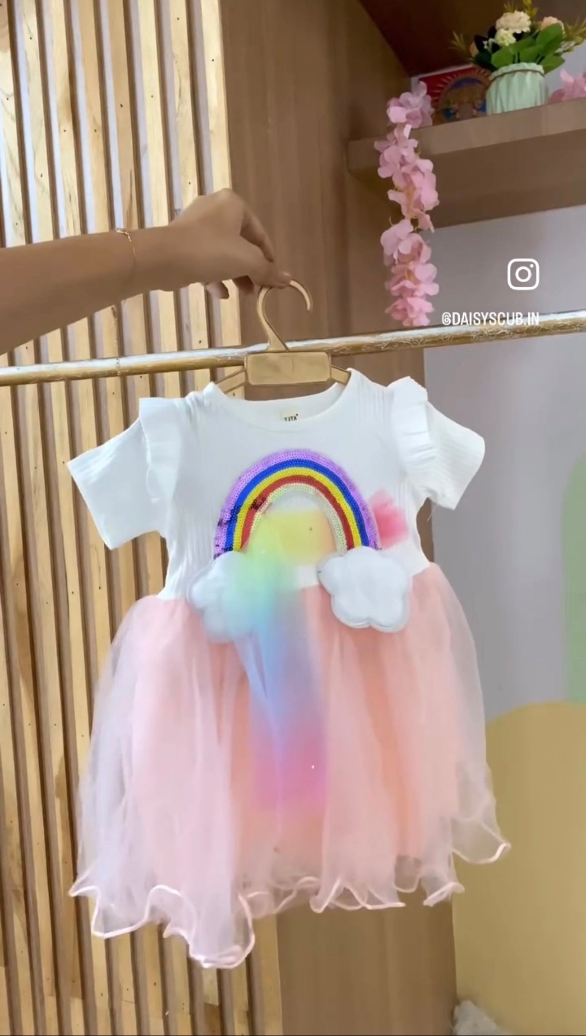 Rainbow Pastel Frock