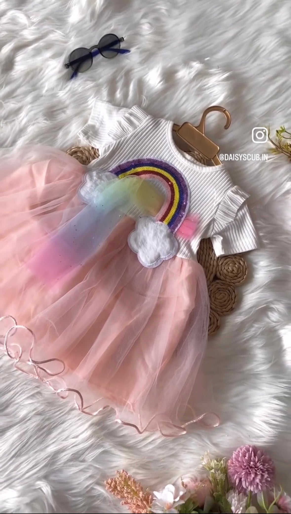 Rainbow Pastel Frock