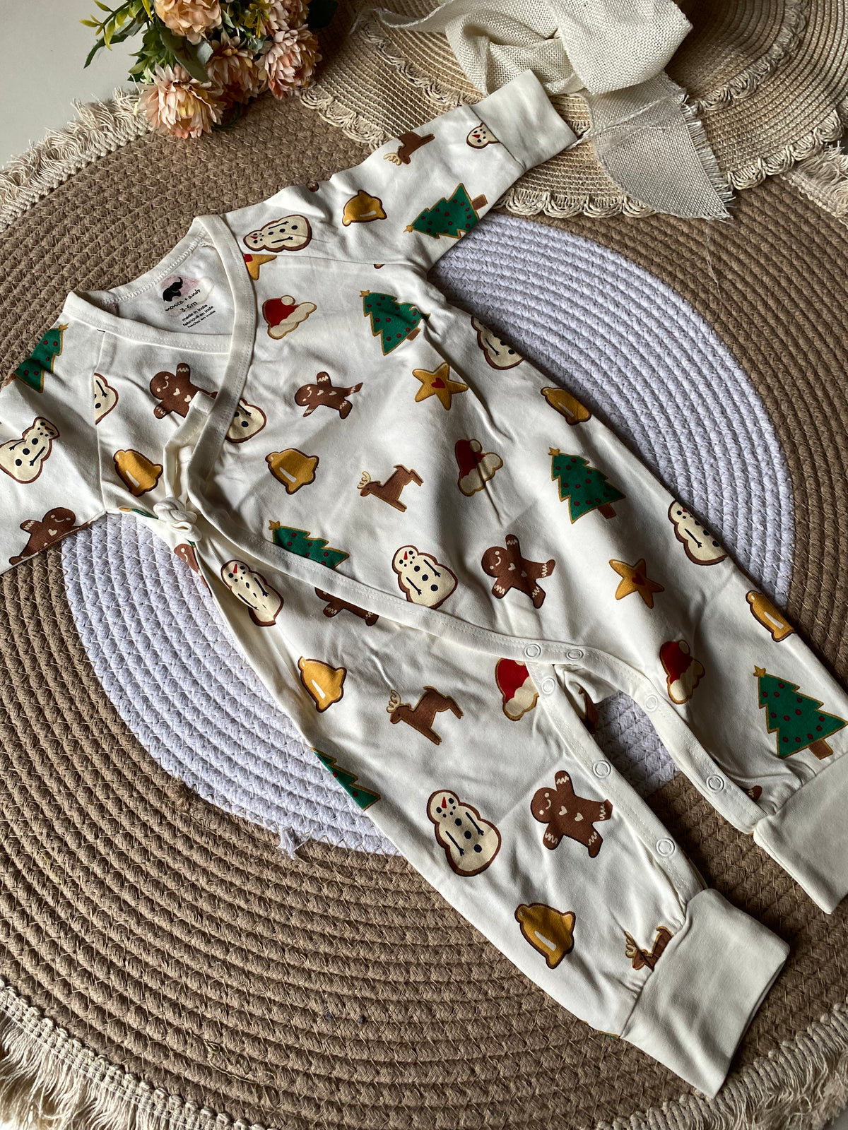 Diwali Sale Onesie 3-6 Months (Organic Cotton) D26434