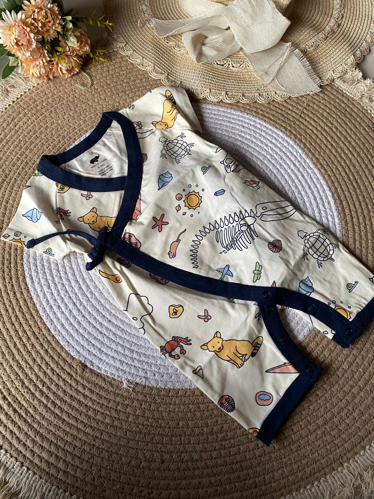 Diwali Sale Onesie 6-9 Months (Organic Cotton) D26441