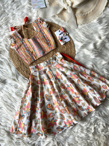 Pure Cotton Lehenga Set