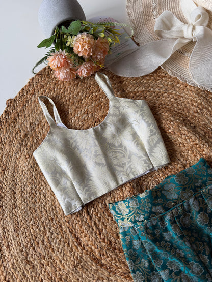 Brocade Green Co ord Set