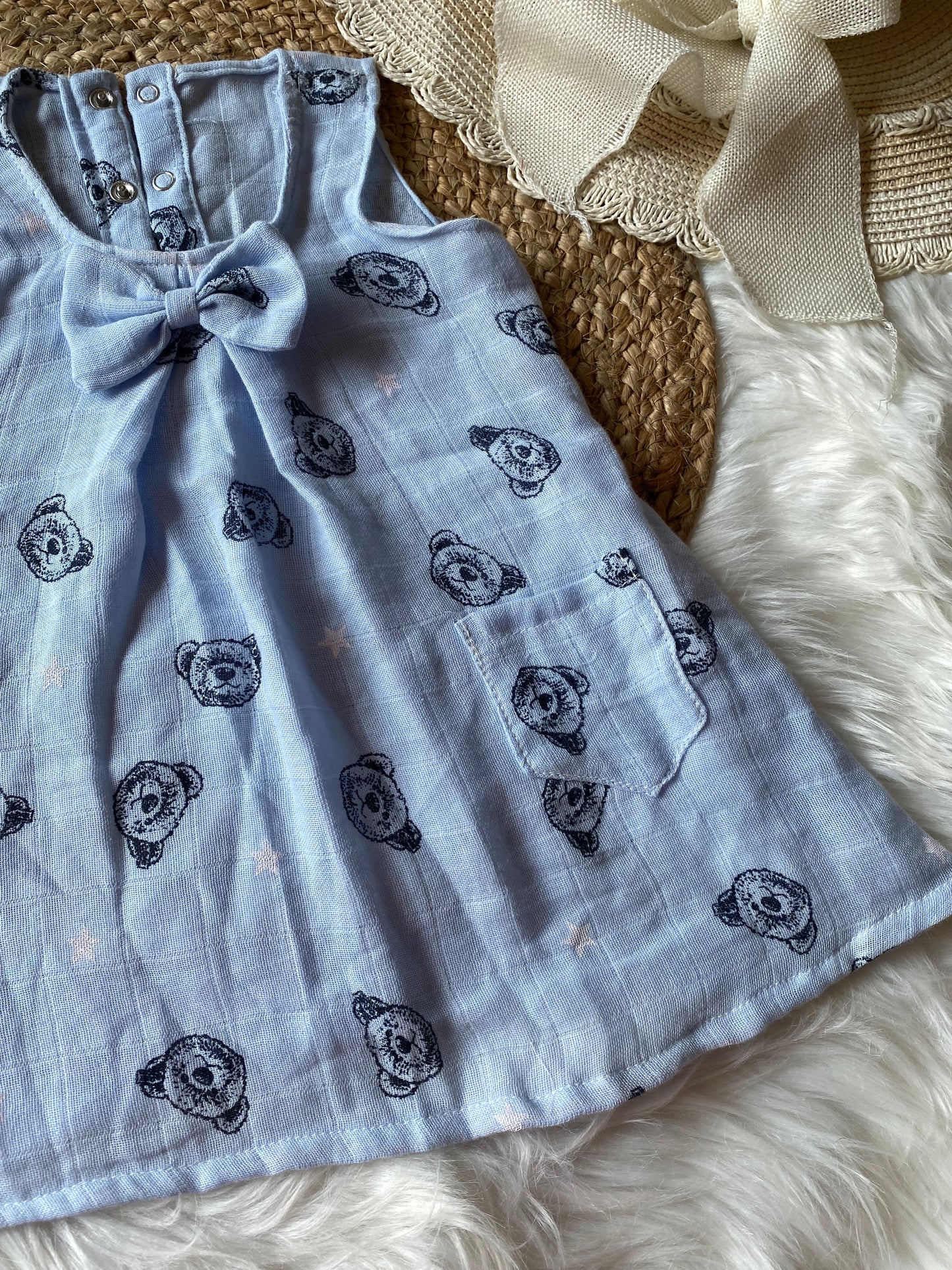 Panda Bow Frock