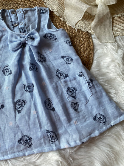 Panda Bow Frock