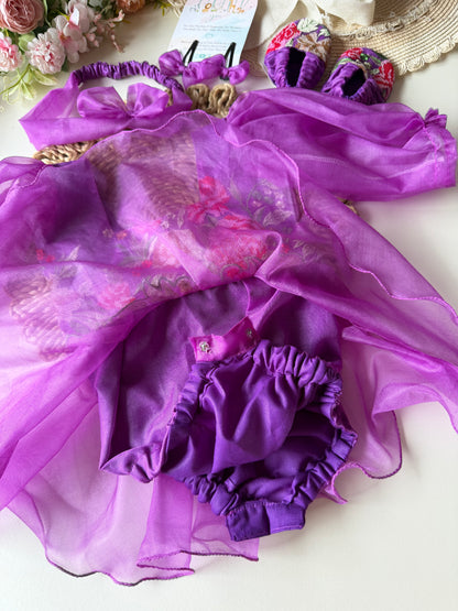 Floral Cutwork Romper / Frock