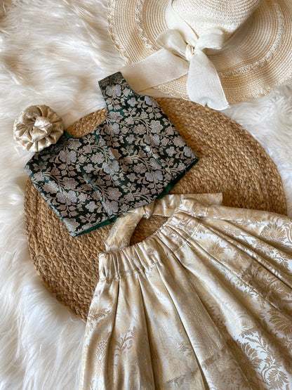 Banarasi Silk Designer Back Lehenga