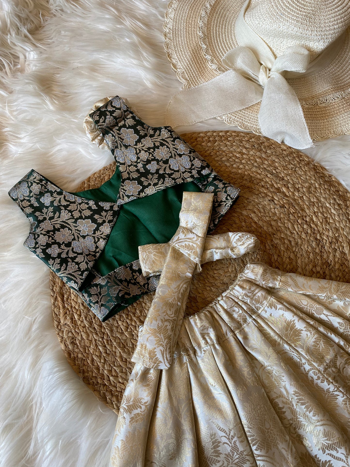 Banarasi Silk Designer Back Lehenga