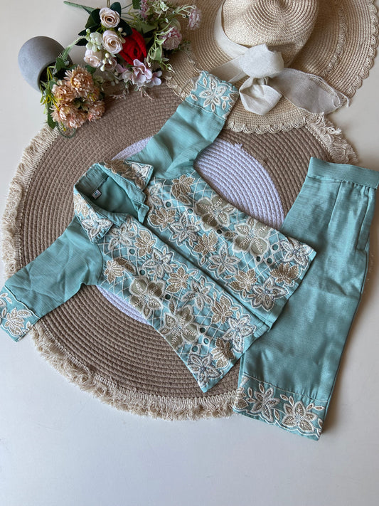 Pastel Crochet Premium Coord Set