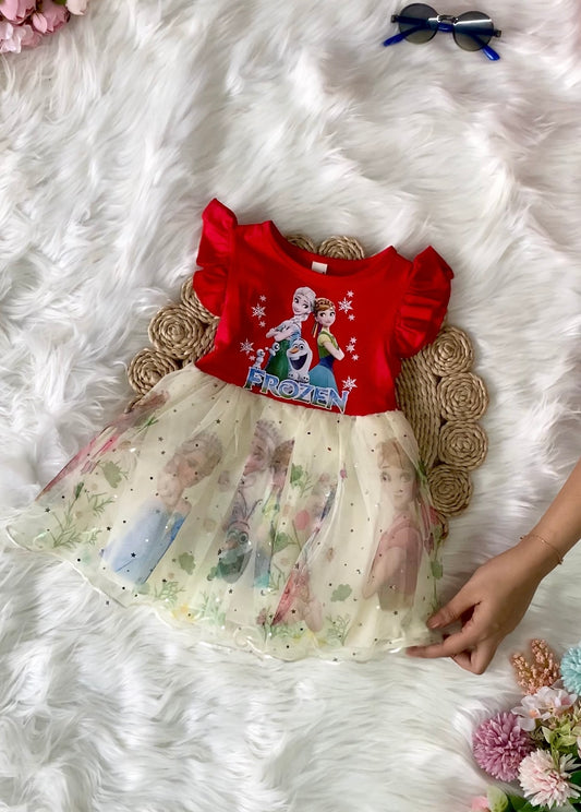 Frozen Elsa & Anna Frock