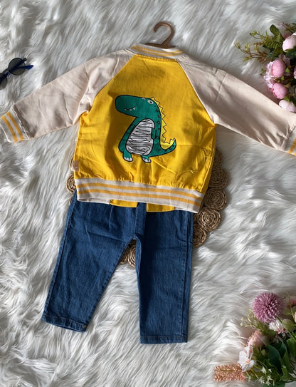 DINO Yellow 3pc Set