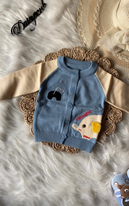 Unisex Knitted Colourful Sweatshirt