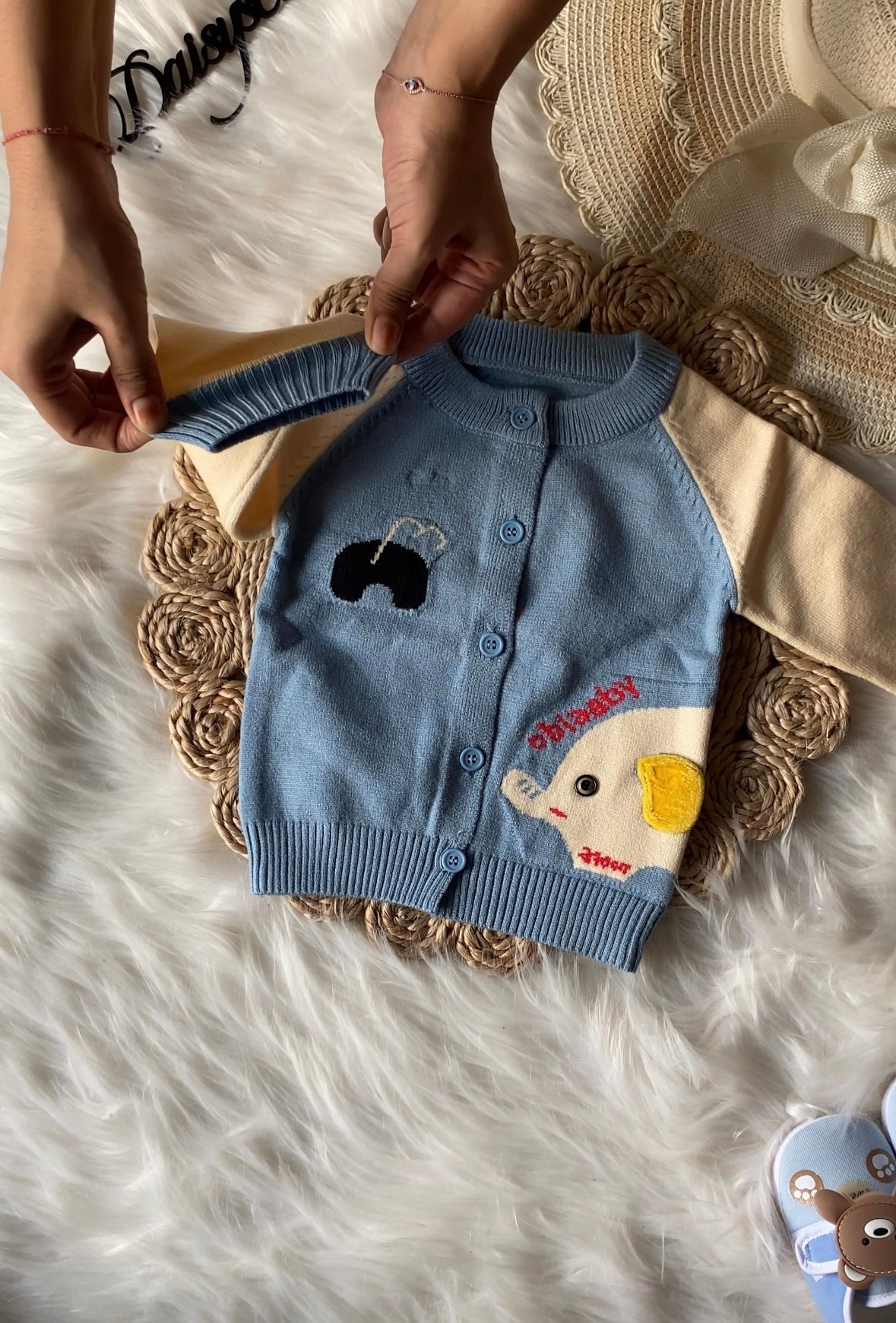 Unisex Knitted Colourful Sweatshirt