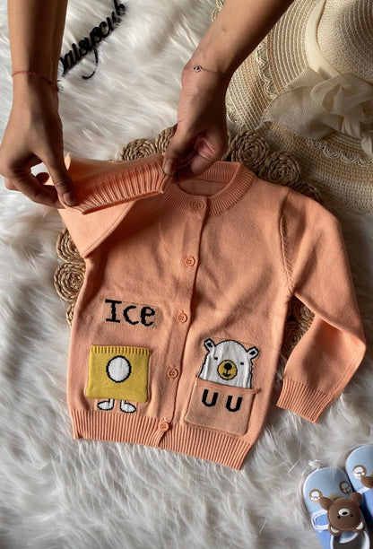 Unisex Knitted Colourful Sweatshirt