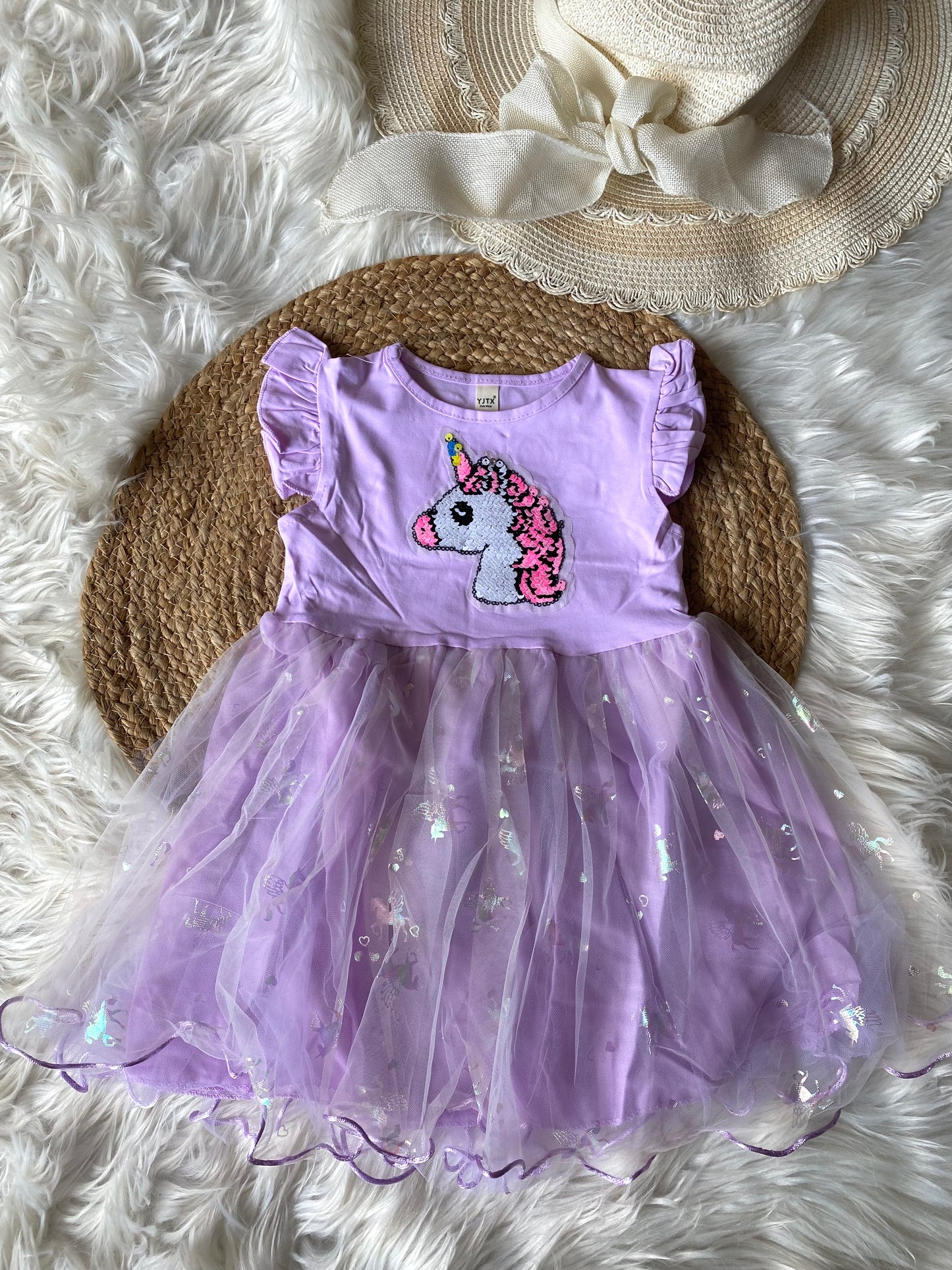 Unicorn Purple Frock