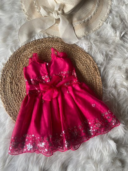 Sequins Embellished Designer Frock