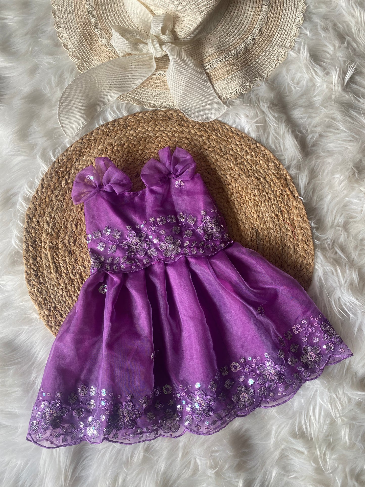 Sequins Embellished Designer Frock