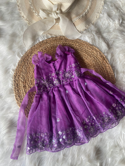 Sequins Embellished Designer Frock