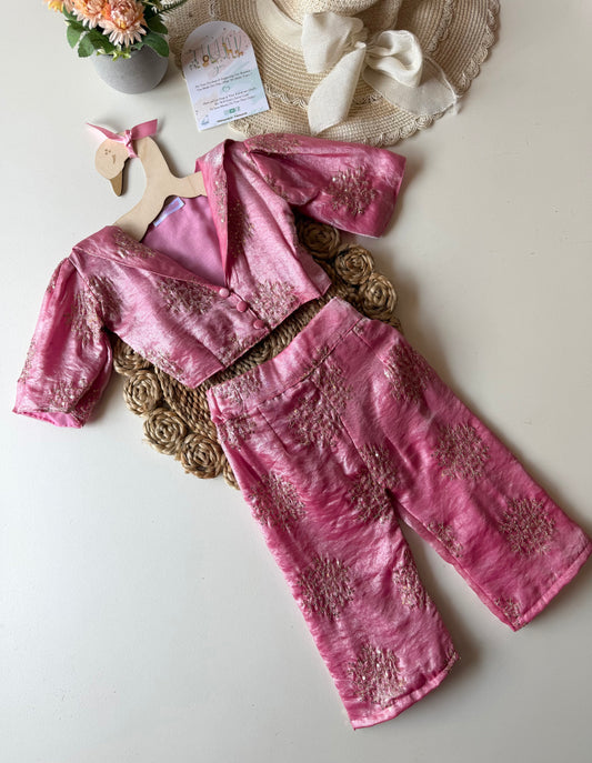 Sequence Pink Crush Tissue Co Ord Set