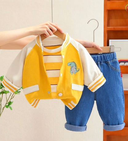 DINO Yellow 3pc Set